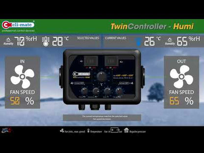 Cli-Mate Twin Controller-Humi