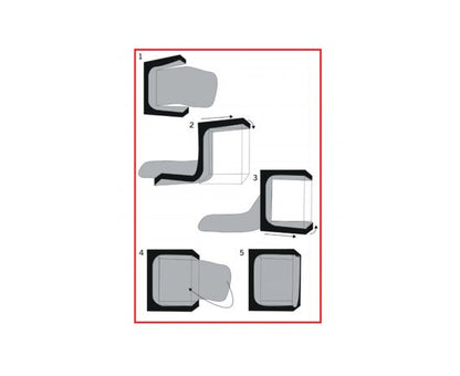 Hydro Shoot 150 x 150 x 200 cm R2.00(envio en pallet)